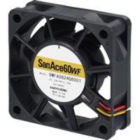 9wfa0624g6001 Sanyo Denki Axial Fan, 24 V dc, DC Operation, 27.9cfm, 3.8W, 160mA Max, IP68, 60 x 60 x 20mm