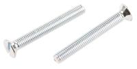 908-7429 RS PRO Slot M5 Countersunk Steel Machine Screws DIN 963 x 40.0mm