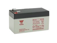 np12-12 Yuasa 12V Faston 4.8mm Sealed Lead Acid Battery, 1.2Ah