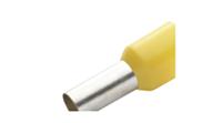 rnd-465-00569 RND, RND 465 Insulated Bootlace Ferrule, 14mm Pin Length, 1.4mm Pin Diameter, Yellow