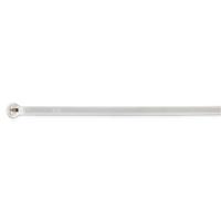 7tag009570r0003-ty24mfr Thomas & Betts Cable Ties, 140mm x 3.6 mm, White Nylon, Pk-100