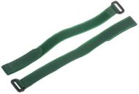 179-7185 RS PRO Cable Tie, Hook and Loop, 300mm x 20 mm, Green Nylon, Pk-10