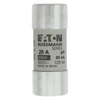 c22g20 Eaton 20A Ceramic Cartridge Fuse, 22 x 58mm