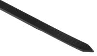 811-1808 RS PRO Cable Tie, Releasable, 200mm x 4.5 mm, Black Nylon, Pk-100