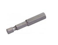 e-314-h6 SAM Square Screwdriver Bit, 1/4 in Tip, 1/4 in Drive, Square Drive, 50 mm Overall