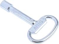 09506660 Steinbach & Vollman 1-way Control Cabinet Key, Triangle 8mm Capacity