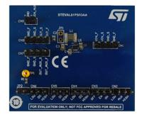 steval-1ps03a STMicroelectronics STEVAL-1PS03A Step Down Converter for ST1PS03AQTR for Power Supplies & Converters