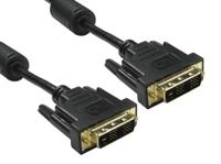 186-3024 RS PRO, Male DVI-D Single Link to Male DVI-D Single Link Cable, 2mBlack sheath
