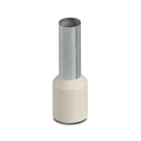 3201068 Phoenix Contact Insulated Ferrule, 12mm Pin Length, 4.6mm Pin Diameter, Ivory