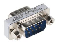 12032025r Roline D Sub Adapter Male 9 Way D-Sub to Male 9 Way D-Sub