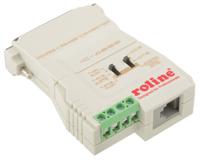 777-924 Roline RS232, RS485 D Sub 25 Pin Female to Terminal Block Interface Converter