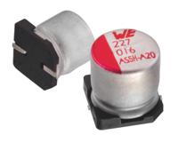 865230640004 Wurth Elektronik 470nF Aluminium Electrolytic Capacitor 50V dc, Surface Mount -