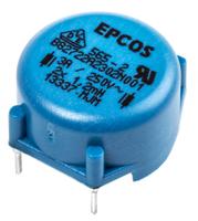 b82722a2302n001 EPCOS 1.2 mH ±30% Ferrite Power Line Choke, 3A Idc, 56mΩ Rdc 250 V ac, B82721A