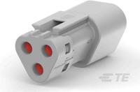 dt04-3p-te31-1-2303813-1 Deutsch, DEUTSCH DT Automotive Connector Socket Grey Cable Mount 3 Way, Screw Termination DT04-3P-TE31 / 1-2303813-1