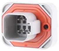 dt15-6p Deutsch, DT15 Automotive Connector Panel Mount, Through Hole 6 Way, Solder Termination DT15-6P