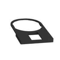 zbzf33 Schneider Electric Legend Holder for Use with XB4 Pushbuttons, XB5 Pushbuttons