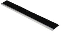 326-9993 RS PRO Black Aluminium, Nylon Brush Strip, 115mm
