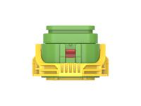 2366494-3 TE Connectivity, 2366494 Connector Housing Receptacle Green Cable Mount 48 Way, Cable Termination