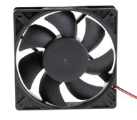 pmd2412ptb1-a2gn Sunon PMD Series Axial Fan, 24 V dc, DC Operation, 255m³/h, 11.8W, 490mA Max, 120 x 120 x 25mm
