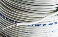 3051-wh005 Alpha Wire Hook-up Wire PVC Series White 0.35 mm² Harsh Environment Wire, 22 AWG, 7/0.25 mm, 30m, PVC Insulation, 3051