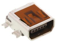 56579-0576 Molex Right Angle, SMT, Socket Type Mini AB Type 2.0 USB Connector