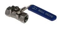 499-2789 RS PRO Stainless Steel Reduced Bore, 2 Way, Ball Valve, Threaded, BSPP 1/4in, 68bar Operating Pressure