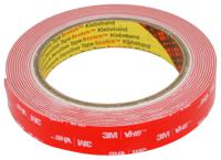 7100154122 3M LSE110WF, VHB White Foam Tape, 19.0mm x 3.0m, 1.10mm Thick