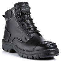 sdr10csi-06 Goliath SDR10CSI Black Steel Toe Capped Safety Boot, UK 6, EU 39