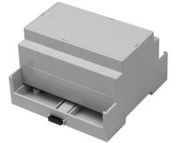 194-7591 RS PRO Extended Walls Sides, Open Top Enclosure Type, 88 x 90 x 58mm, Polycarbonate DIN Rail Enclosure Kit