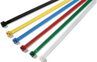 115-00003-lr55r-pa66-rd HellermannTyton Cable Tie, Releasable, 195mm x 4.7 mm, Red PA 6.6, Pk-100