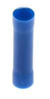 613-9788 RS PRO Butt Splice Connector, Blue, Insulated, Tin 16 → 14 AWG