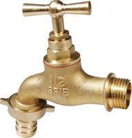 1345045 Sferaco Brass Lever Gardening Tap, 1/2in