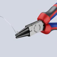 22-02-160 Knipex Round Nose Pliers, 160 mm Overall, Pointed, Straight Tip, 30mm Jaw