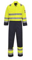 161-1966 Portwest Yellow Reusable Hi Vis Overalls, L