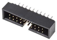 70246-2004 Molex C-Grid Series Straight Through Hole PCB Header, 20 Contact(s), 2.54 mm Pitch, 2 Row, Shrouded