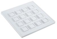 70160102 Storm IP67 16 Key Aluminium Keypad