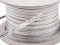 358-012 RS PRO Braided Wire, 4 x 0.8 mm, 25m, 30 A, BS4109