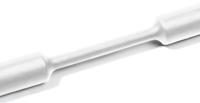309-61119 HellermannTyton Heat Shrink Tubing, White 1.6mm Sleeve Dia. x 30m Length 2:1 Ratio,  Series