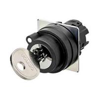 a22nz-2bm-01aa Omron A22NZ 2-position Key Switch Head, Manual Return, 22mm Cutout