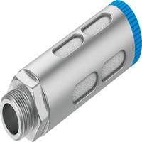 gru-38-b Festo GRU Die Cast Aluminium 10bar Pneumatic Silencer, Threaded, G 3/8 Male