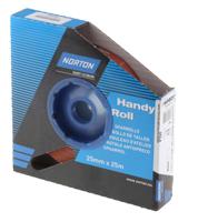 63642531796 Norton P320 Grit Very Fine Sandpaper Roll, 25m x 25mm