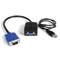 st122le StarTech.com 2 Port 1 Input 2 Output VGA Splitter 2048 x 1536
