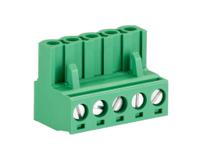 1826681 Phoenix Contact, 5mm Pitch, MSTB 2.5/5-ST BD:1-5, 5 Way, , Pluggable Terminal Block, Plug, Plug-In, Screw Termination,