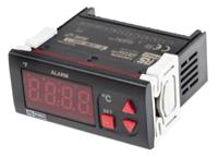 124-1076 RS PRO Panel Mount Temperature Indicator, 77 x 35mm 1 Input, 24 V ac/dc Supply Voltage