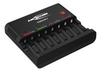 1001-0006-01 Ansmann Powerline 8 Traveller Battery Charger For NiCd, NiMH AA, AAA 8 Cell with Worldwide plug