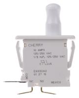 e69-30a ZF Door Micro Switch, Button, SPDT 10 A @ 250 V ac, -40 → +85°C