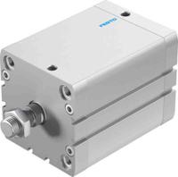 adn-80-80-a-p-a Festo Pneumatic Compact Cylinder - 536361 80 mm Bore, 80 mm ADN-80-80-A-P-A Series, Double Acting Acting