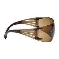 sf405sgaf-bla 3M SecureFit™ 400 Safety Glasses, Brown PC Lens