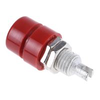 930166101 Hirschmann Test & Measurement Red Female Banana Socket, 4 mm Connector, Solder Termination, 32A, 30 V ac, 60V dc, Tin