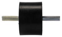 126-4272 RS PRO M12 Anti Vibration Mount, Male to Male Bobbin with 353.2kg Compression Load